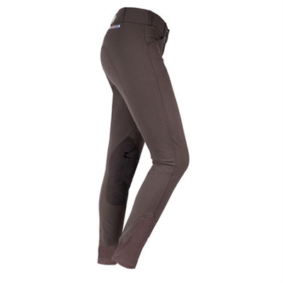 Horze Grand Prix Womens Extend Leather Knee Patch Breeches 36574
