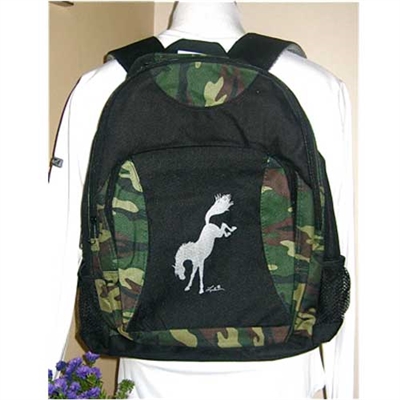 Ozark Camo Bucking Horse Backpacks