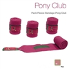Pony Club Fleece polos - Pink