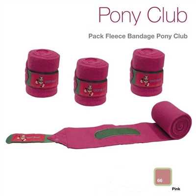 Pony Club Fleece polos - Pink