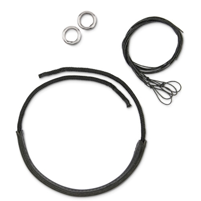 Myler Bits Noseband Kits - Leather