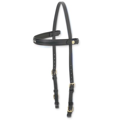 Zilco Deluxe MS Endurance Bridles - Bridle Part - BRASS - Arab/Full