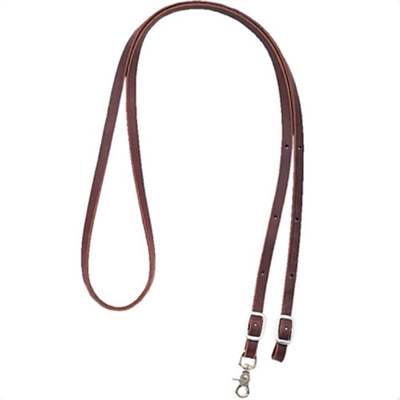 Action Rider Leather Roping Reins