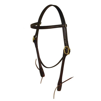 Berlin Custom Leather Dark Oiled Western Headstalls