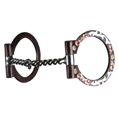 Cactus Bits - D Ring Twisted Snaffle