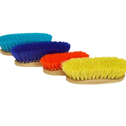 Horse Grooming - Decker Grip-Fit Synthetic Horse Grooming Brushes - Small
