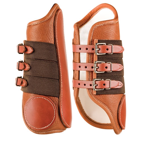 Cactus Gear Leather Splint Boots with Buckles