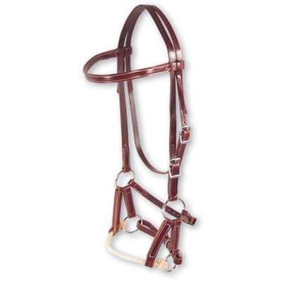 Martin Saddlery Sidepull Bitless Bridle