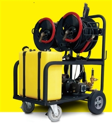 2010LXEDL-MIST-cart Dual Cold Water Pressure Washer