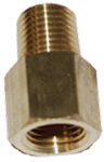 BAPL-1722 BRASS ADAPTER 1/4 FPT X 1/4 MPT