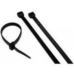 BAPL-1785 PKG 100 CABLE TIES 8"X.19" 50# BLACK