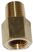 BAPL-2421 BRASS ADAPTER 1/4 FPT X 1/8 MPT