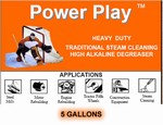 POWER PLAY - HIGH ALKALINE STEAM CLEANING DETERGENT