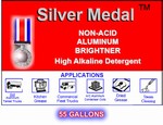 SILVER MEDAL 55 GALLLONS ALUMINUM BRIGHTNER