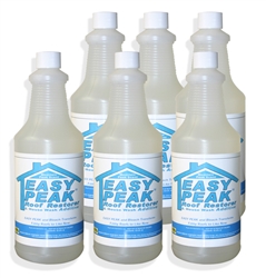 Easy Peak - A Soft Wash Roof Restorer and House Wash Additive 1 CASE of Quarts