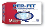 Absorbency: Moderate to Heavy.
Prevail disposable adult diaper brief with breathable, cloth like outer fabric and easy-lock fasteners.