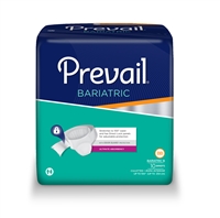Prevail Bariatric B Adult Diaper:  (Up to 100") *** 40 per case