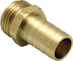 Underhill Hose Repair. Solid Brass, Ultra Reliable. HRBM-10-M (1" Male Mender)