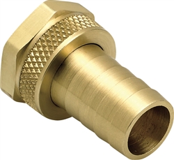 Underhill Hose Repair. Solid Brass, Ultra Reliable. HBRM-75-F (3/4" Female Mender)