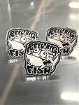 Silly Fish acrylic pin