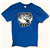 Classic Silly Fish tee - royal blue