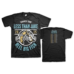 Less Than Jake 2015 summer tour tee - womens med only