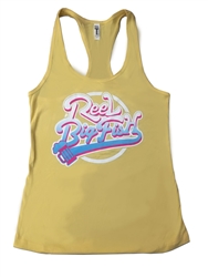 LG only - Ice cream colors Beer Script womens racerback tank