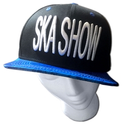 Ska Show hat with blue silly fish bill