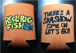 Ska Show silly fish koozie