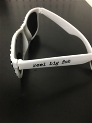 Ska check sunglasses - white stems