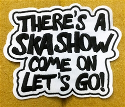 Ska Show embroidered patch