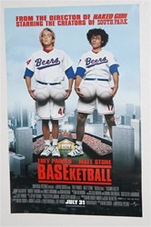 BASEketball movie poster - double sided