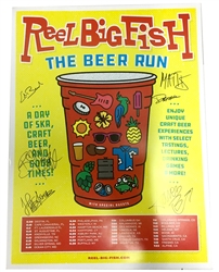 The Beer Run Autographed 2017 Tour Poster