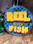 Hand-painted drumhead: Bold RBF