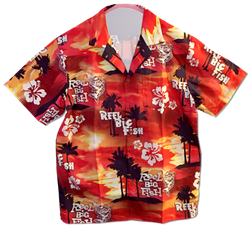 Sunset Hawaiian shirt - SMALL ONLY