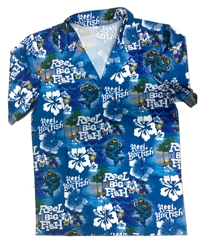 *LARGE only* Blue Hawaiian Limited Edition shirt