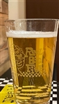 Mean Fish Logo Pint Glass