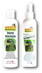 Parrot Shampoo & Bath Spray Set - 8 oz each