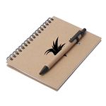 Cardboard Notebook with Pen