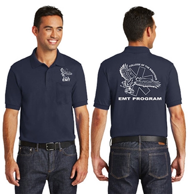 COS EMT -Jersey Knit Pocket Polo - Regular Sizing