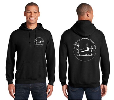 Mt. Shasta Gymnastics - Adult Hooded Sweat Shirt