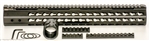 Ultra Light Ultra Slim 15" Handguard for AR-10 and AR 308 Rifles