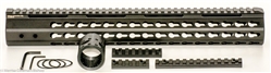 Ultra Light Ultra Slim 15" Handguard for AR-10 and AR 308 Rifles