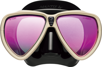 AQA/GULL MANTIS LV Elite Scuba Dive Mask UV420 Low Volume