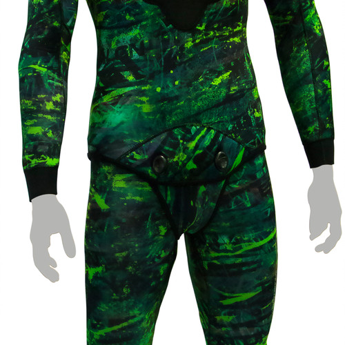 Freediver Shop  Elios Hyperstretch Green Camouflage Wetsuit