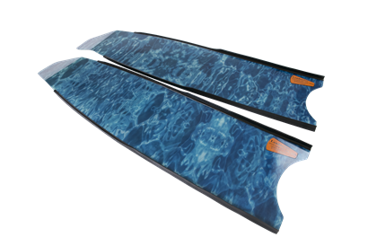 Rob Allen Scorpia Fins Size XXL Long Fin Full Foot Freedive Snorkel  Spearfishing