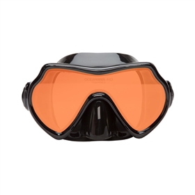 Oceanways Superview-SL SeeSharp Optical Multicoating Anti UV/Glare w/Anti-Fog Scuba Dive Mask (OMA940BS)