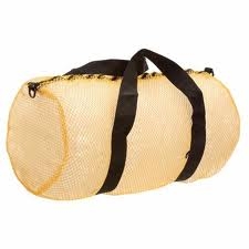 mesh duffel dive bag