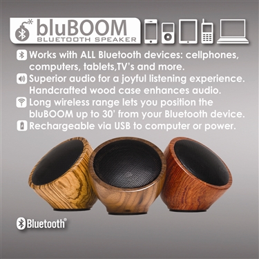 Triple C Designs bluBOOM Bluetooth Speaker