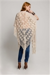 Muche et Muchette Crochet Scarf Poncho